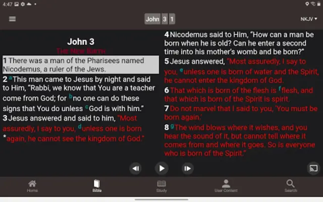 Bible - Word of Promise® android App screenshot 4